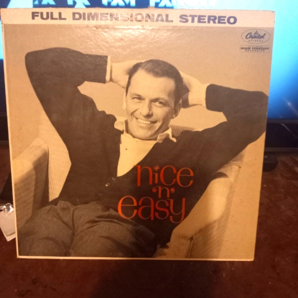 Frank Sinatra vinyl record